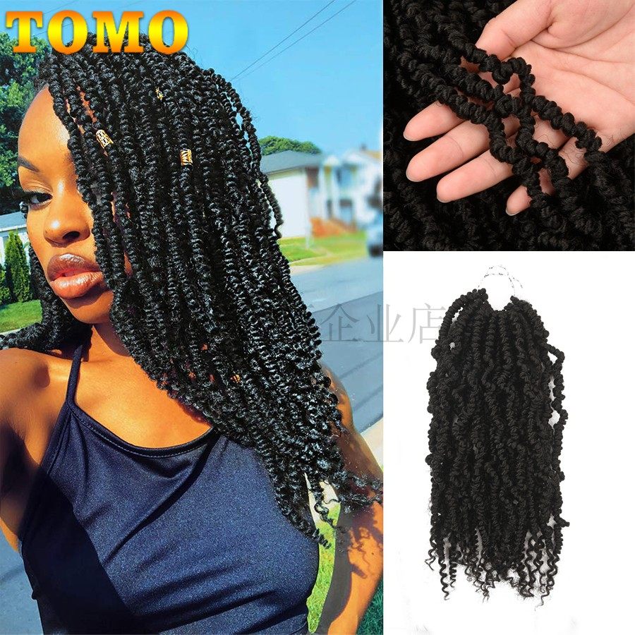 Passion Twist Crochet Braids Spring Hair Extension