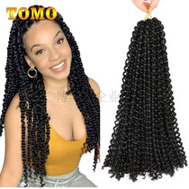 Passion Twist Crochet Braids Ombre Synthetic Braiding Hair