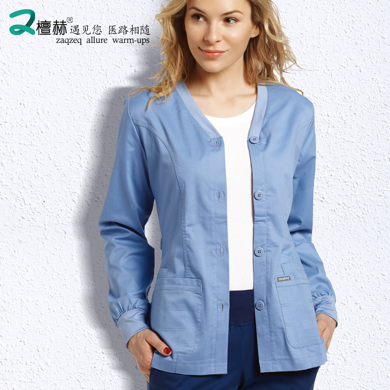 Dr. Dan He tour suit male and female dental hospital nurses go out overalls operating room long-sleeved jacket winter jacket