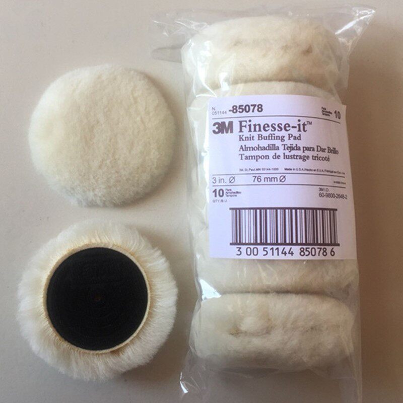 Goat wool ball wool polished disc self-adhesive polished disc 1 7 inch polished wool wheel car beauty rabbit hair polished disc