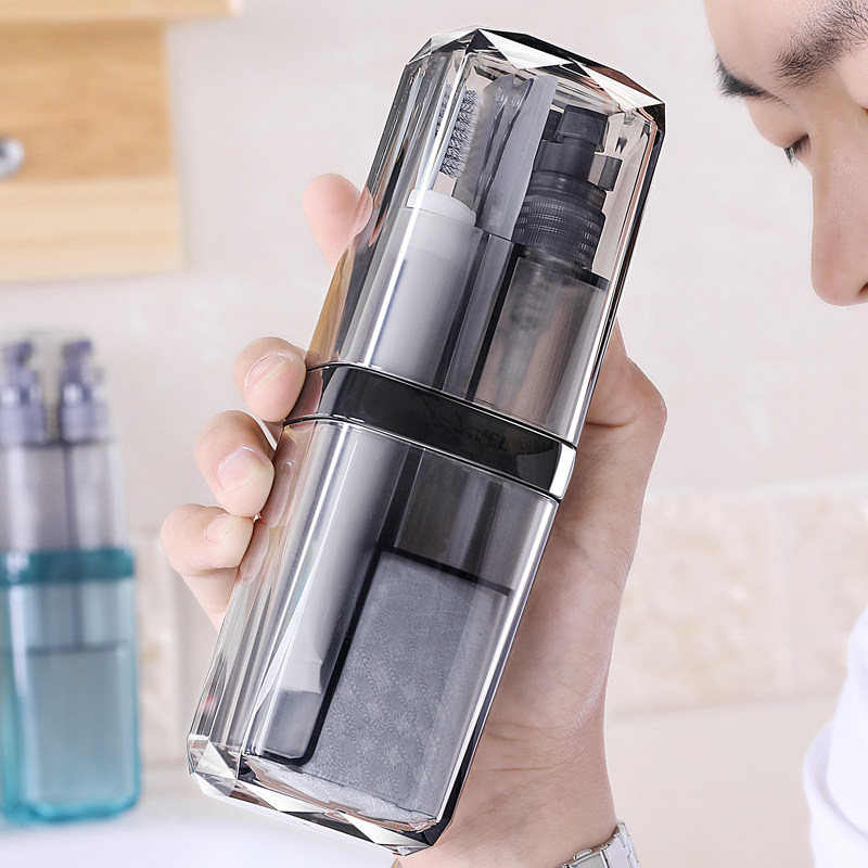 Travel Wash Cup Portable Split Bottle Containing Bag Women Travel Toiletries Toiletries Bag Men Multifunction Toothbrush Cup Suit