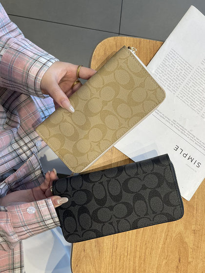 钱包女士2025新款长款大容量多功能卡包二合一高级感小众设计长夹