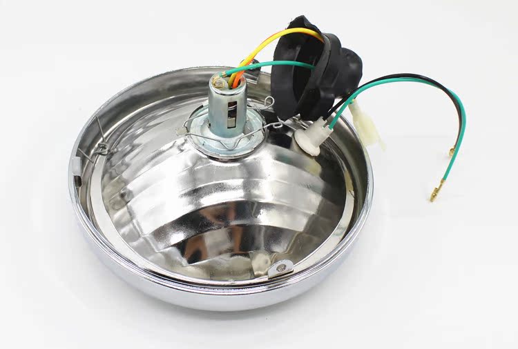 Đèn pha xe máy Yamaha 7 inch đèn pha JYM Tianzhu Tianzhu Tianjian 125 đèn pha trước siêu sáng phụ kiện chính hãng - Đèn xe máy đèn pha led bi cầu xe máy