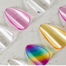 Half - Taka - Gukite Cellulu nylon solo nails white paste colored hand adult tone transparent s