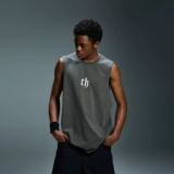 Летний жилет для спортзала для отдыха, баскетбольная спортивная футболка без рукавов, в американском стиле