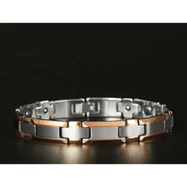 GIOIO520 gift electrostatic bracelet tungsten gold germanium stone bracelet for men and women universal tungsten steel ceramic anti-jewelry rose