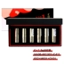 LOreal Mỹ phẩm Giữ ẩm Son môi Mẫu Son môi Hộp quà nhỏ 6 Cà chua đỏ RC495 Tấm kim loại G101 - Bộ trang điểm son mac lady danger Bộ trang điểm