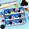 Oreo Sandwich Cookie Eraser ins Creative Snack Simulation Eraser Clean Low Residue Student Stationery
