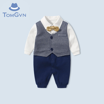 Tommy Gavin baby jumpsuit 2021 Autumn Winter children autumn dress year old dress male treasure year old baby Autumn dress