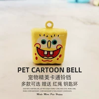 Поролоновый детский мультяшный колокольчик, браслет из красной нити для ключей с застежкой