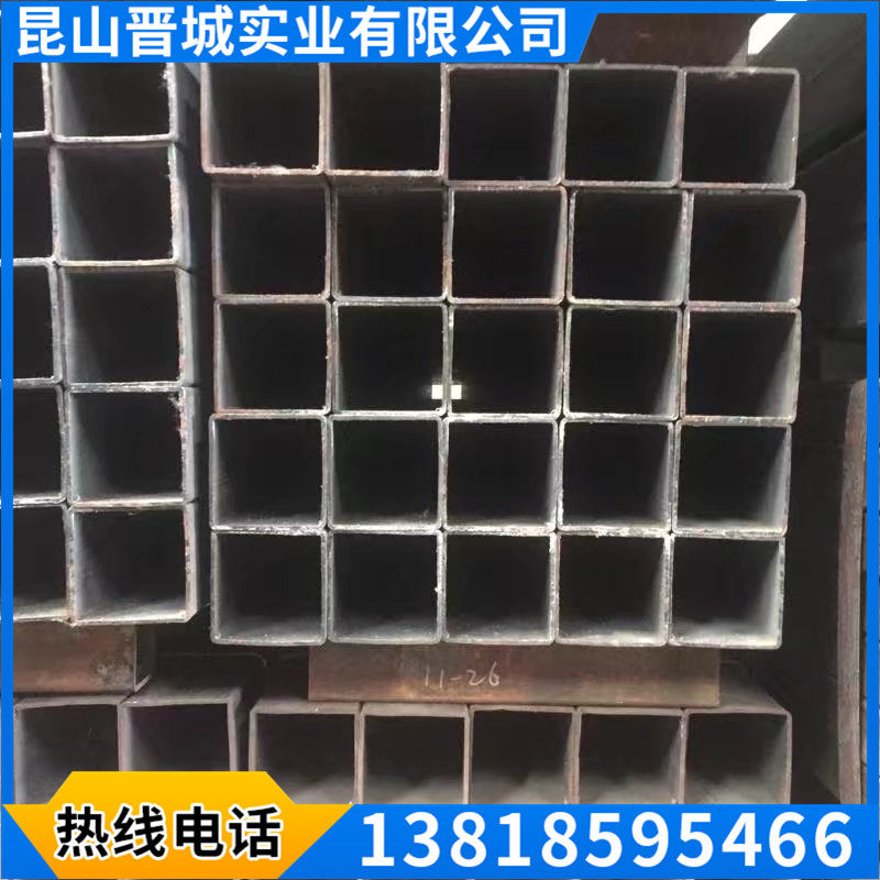 Galvanized square tube rectangular tube 40x60 galvanized tube square tube 30*30GB 60*60 square pass 30x50 square tube