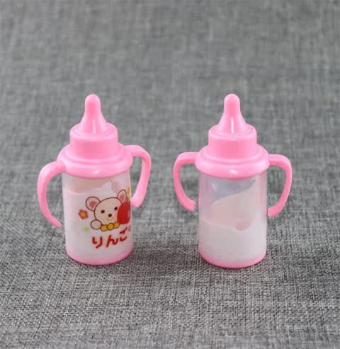 Phụ kiện búp bê Milu Magic Chai nước trái cây Chai sữa dạng lỏng sẽ trở nên ít chai hơn 56 búp bê lol surprise