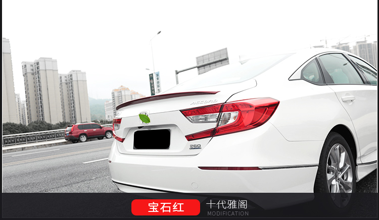 Mười thế hệ của Accord phía sau cánh sửa đổi đuôi 18 Honda 10 thế hệ đuôi Accord cánh lướt gió miễn phí đấm độ đuôi gió xe ô tô