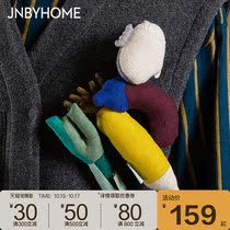 JNBYHOME x idan co-name Pet Series autumn cats and dogs toys mint stuffed cute cloth doll