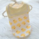 Одежда для щенка лето тонкая плюшевая бишон медведь маленькая собака щенка для домашних животных боевые кошки весна и осенний интернет -жилет