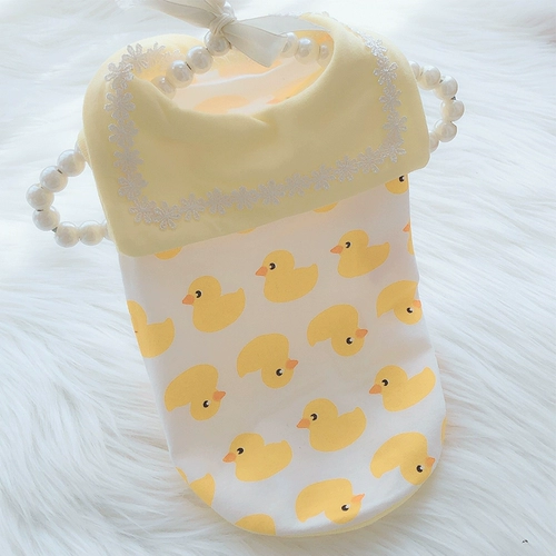 Одежда для щенка лето тонкая плюшевая бишон медведь маленькая собака щенка для домашних животных боевые кошки весна и осенний интернет -жилет