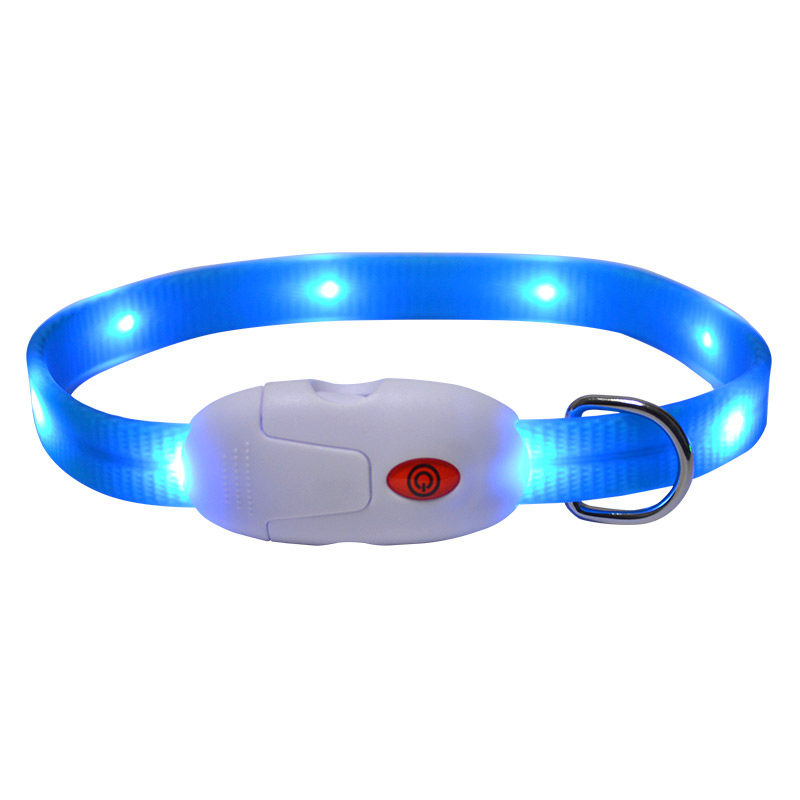 Dog Leash Led Light-Up Collar Rechargeable USB Charging Dog Leash for Small and Medium-Sized Dogs Dog Rope Dog Chain