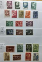 Portuguese stamps 1940 1947 1955 Exposition 3 sets of celebrities etc. The 1940 set is for stickers