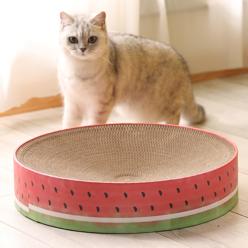 Cat scratching board basin cat claw board claw grinder cat supplies cat toys anti-scratch sofa corrugated paper wear-resistant oversized