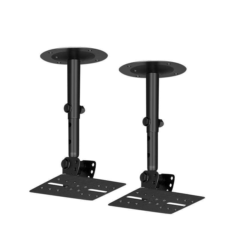 HIFI sound speaker hanging wall stent metal thickness scalable hanger adjustable angle holder KTV stage