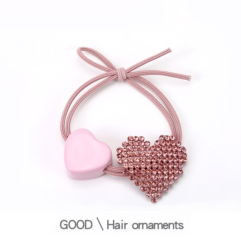 Tie Hair head Rope Girl Cold Light Wind Girl Cute Hair Rope Sen Woman Ensemble Brief Hair Circle Korea Temperament Hair Dressing Rubber Band-Taobao