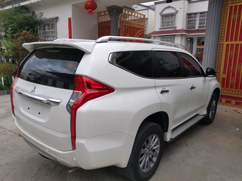 Mitsubishi Pajero SPORT16-20 Cánh gió động lực mới Pajero Cánh gió cố định đục lỗ miễn phí Montero - Sopida trên