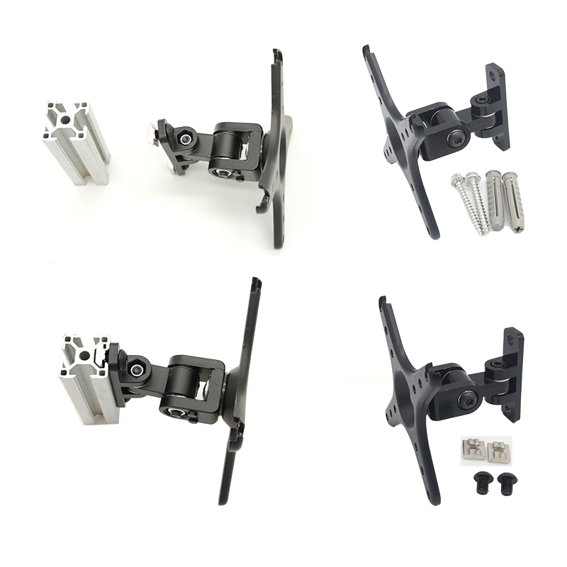 Branch ten thousand Ga Wall-mounted Display Bracket Industrial Equipment Assembly Line Universal Computer Frame Aluminum Extrusion material accessories