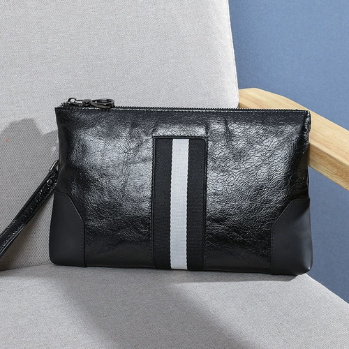 Кожаная хваталка, сумка с петлей на руку, маленькая сумка клатч