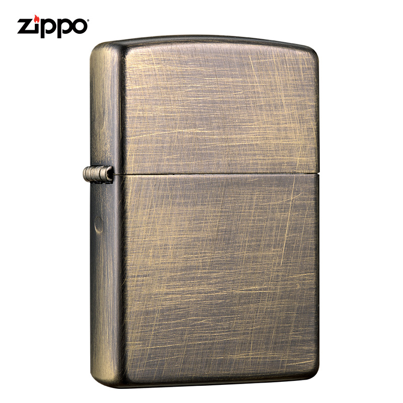 Zippo Lighter Original Dress Imported Zippo Genuine Years Traces Bronze Silver Gift Sending Boyfriend