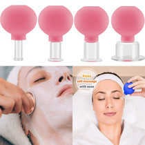 Rubber Massage Body Cups Vacuum Cupping Glasses Face Skin