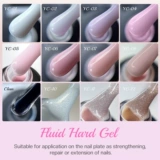 Раствор для разгибания кристаллов, набор лаков для Manicure Colo