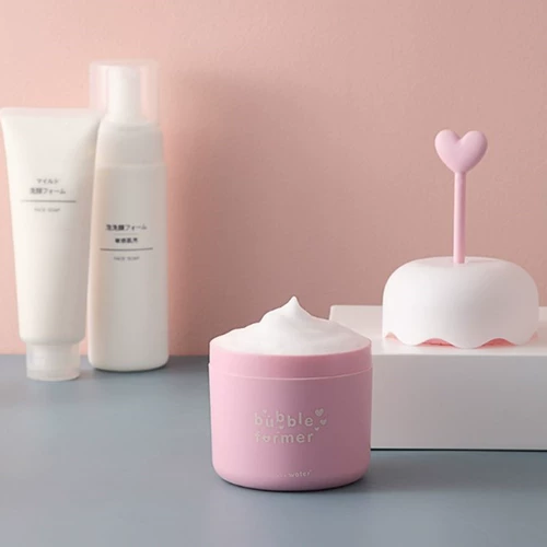 [Foam Maker Bubble Skin Care Beauty Face Cleaning Foam Device]
