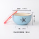hộp cơm hâm nóng magic Sáng tạo theo phong cách Hàn Quốc Bao phủ gốm tráng miệng Bát nhỏ Bát gạo Bát mì ăn liền Bao phủ Hộp cơm trưa Bát mì ăn liền - Hộp cơm điện sưởi ấm hộp cơm elmich