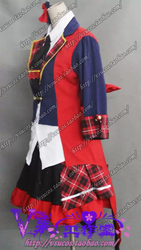 v mille cos / AKB0048 nhóm tấn công 13 thế hệ hiện tại của Tian Dunzi chơi các bài hát cosplay anime anime quần áo - Cosplay đồ ngủ cosplay nữ sinh