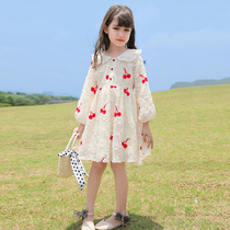 Trend Bala Girls dress 2021 new Korean version of the foreign style childrens skirt little girl princess dress childrens summer