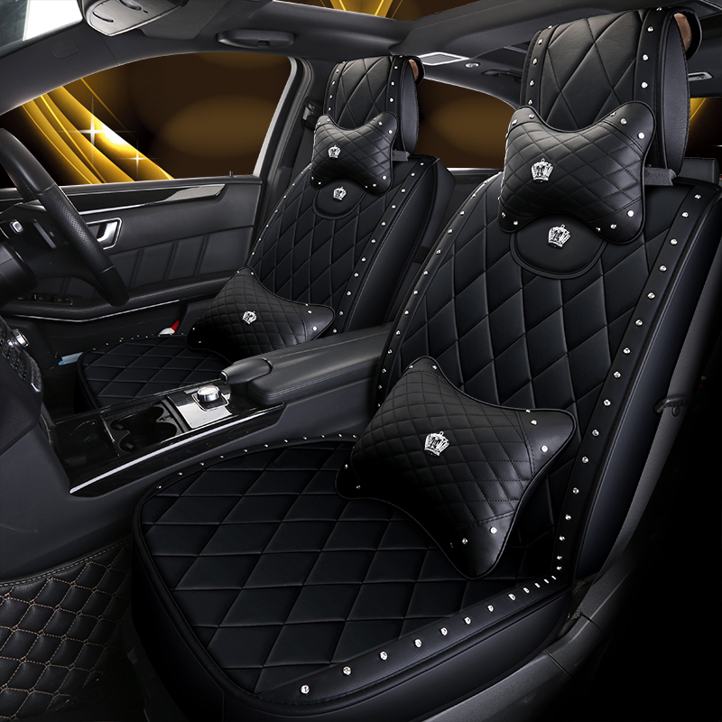 Four seasons General motors endothelial seat cover full set of decorative car supplies five sets of seat cushion female cartoon all-inclusive seat cushion