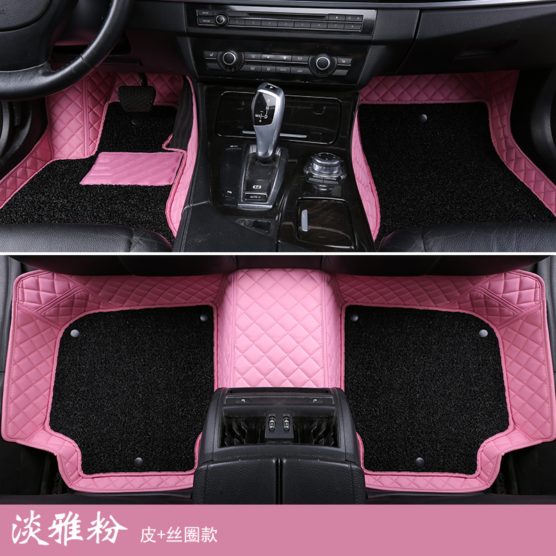 Custom-made car mat car city SUV off-road vehicle special large surround leather ring mat non-slip