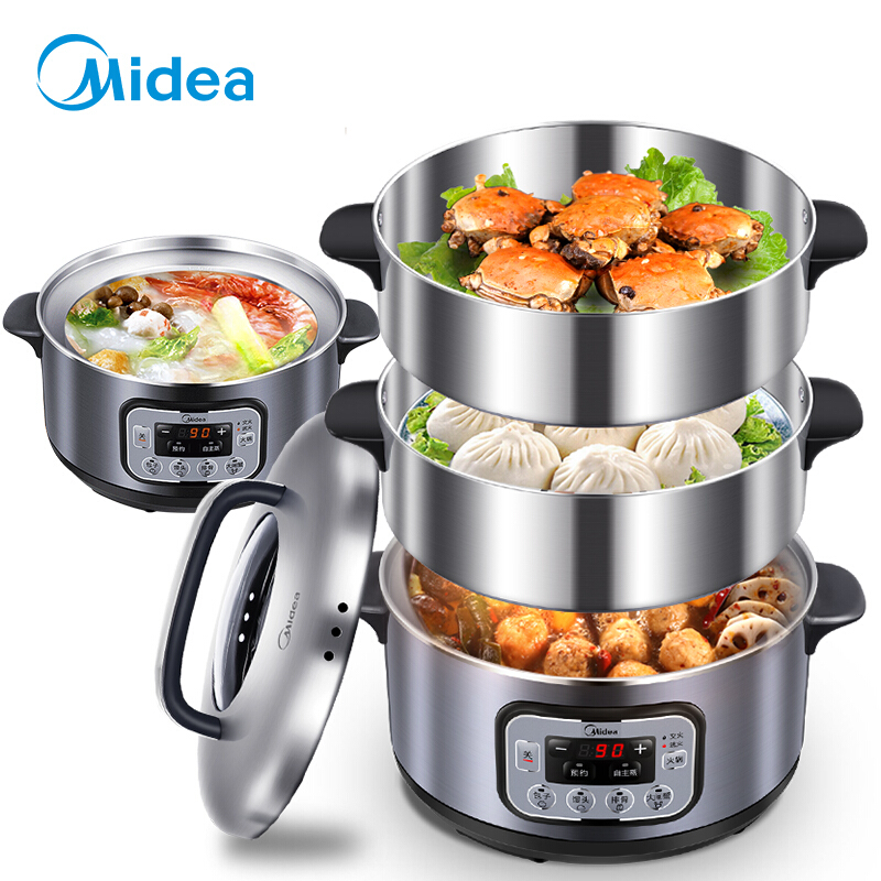 Midea Midea MZG28Power501 electric cooker electric cooker three layer 12 5L
