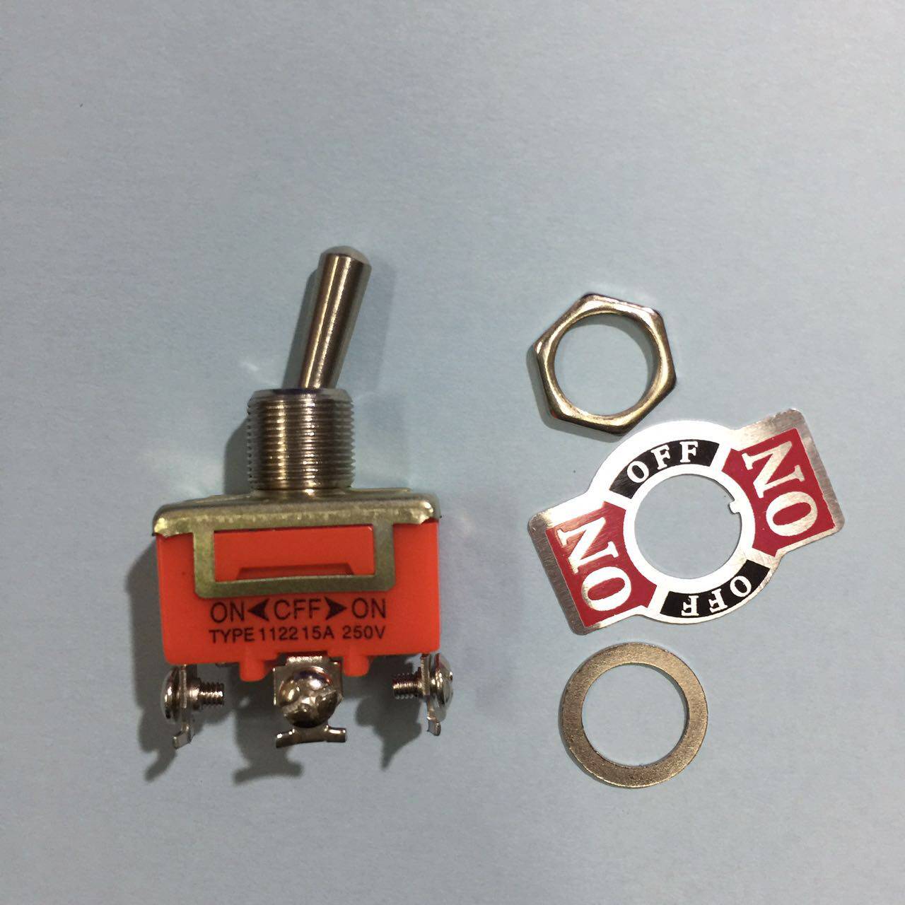 Button switch 1122 shaking head switch 1122 15A250V toggle switch 3rd gear 3 feet 3rd gear three feet