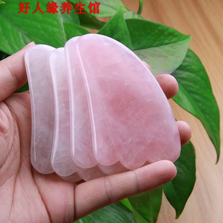Rolling girl powder thin jade plate scraping bar female natural facial dial bar wiped bar blunt beauty salon