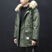 Cotton clothes men winter 2020 new trend wild military green tooling cotton clothes loose size Tide brand military coat men
