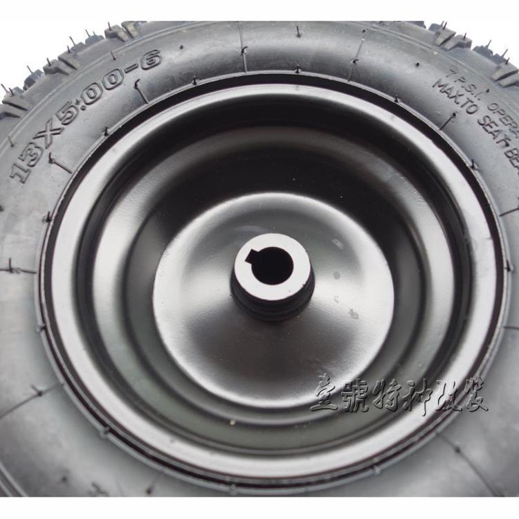 Phụ kiện xe bốn bánh cỡ nhỏ ATV lốp 6 inch lắp ráp trung tâm lốp xe 13x30.00-6 inch - Vành xe máy vành xe máy wave