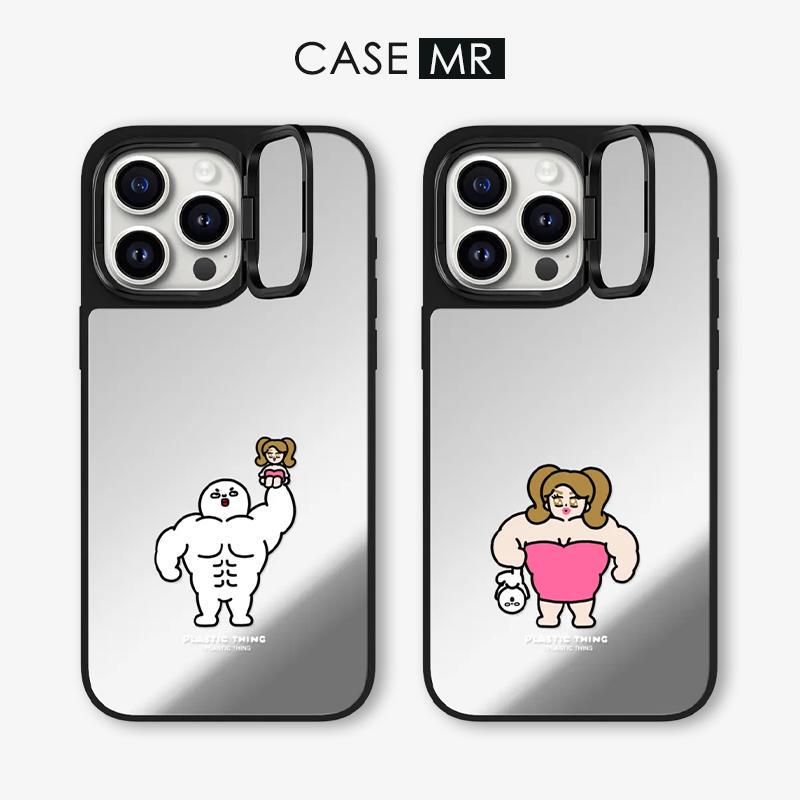 Plastic Thing Foodie Chubby Girl Suitable for iPhone 18 Pro Max Magnetic Phone Case Magsafe Apple 17 Pro Max/16 Mirror Stand 15 Girl 16 Anti-Drop Protective Case