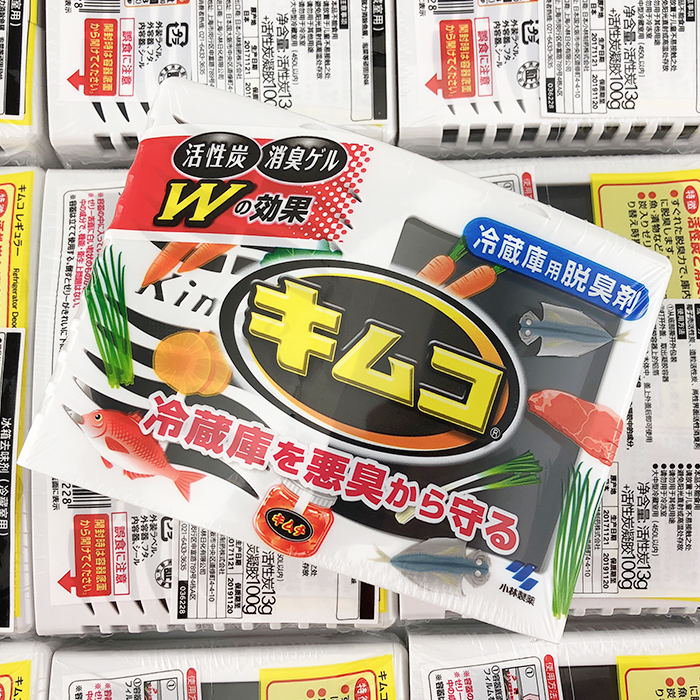 Physical adsorption odor health and environmental protection Kobayashi refrigerator special deodorant gel deodorant activated carbon