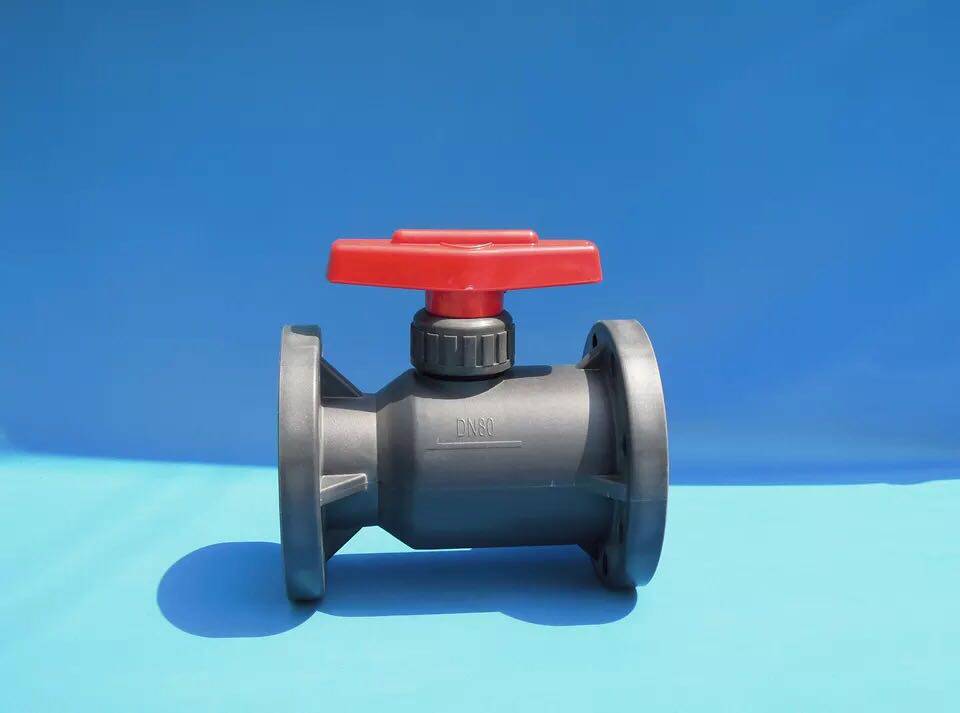 (Guoyou) thickened FRPP plastic with flanged ball valve Q41F-10S polypropylene acid-resistant alkali-resistant corrosion-resistant