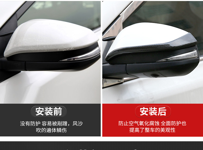 Зеркальное зеркало заднего вида