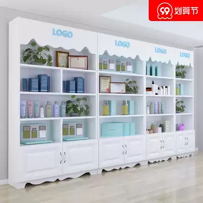 Cosmetics cabinet display cabinet sample display cabinet free combination removable container beauty nail products display cabinet