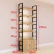 Kệ gỗ thép miễn phí kết hợp container hiển thị giá nhiều lớp giá đỡ cửa sổ trưng bày tủ lưu trữ sản phẩm giá có khóa tủ trưng bày mỹ phẩm spa