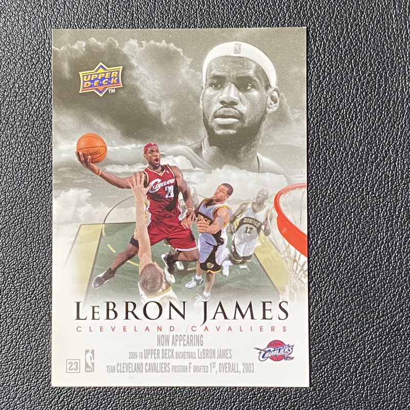 [Lebron James] Collection Panini Official Star Card Four-Time Mvp Birthday Gift Nba