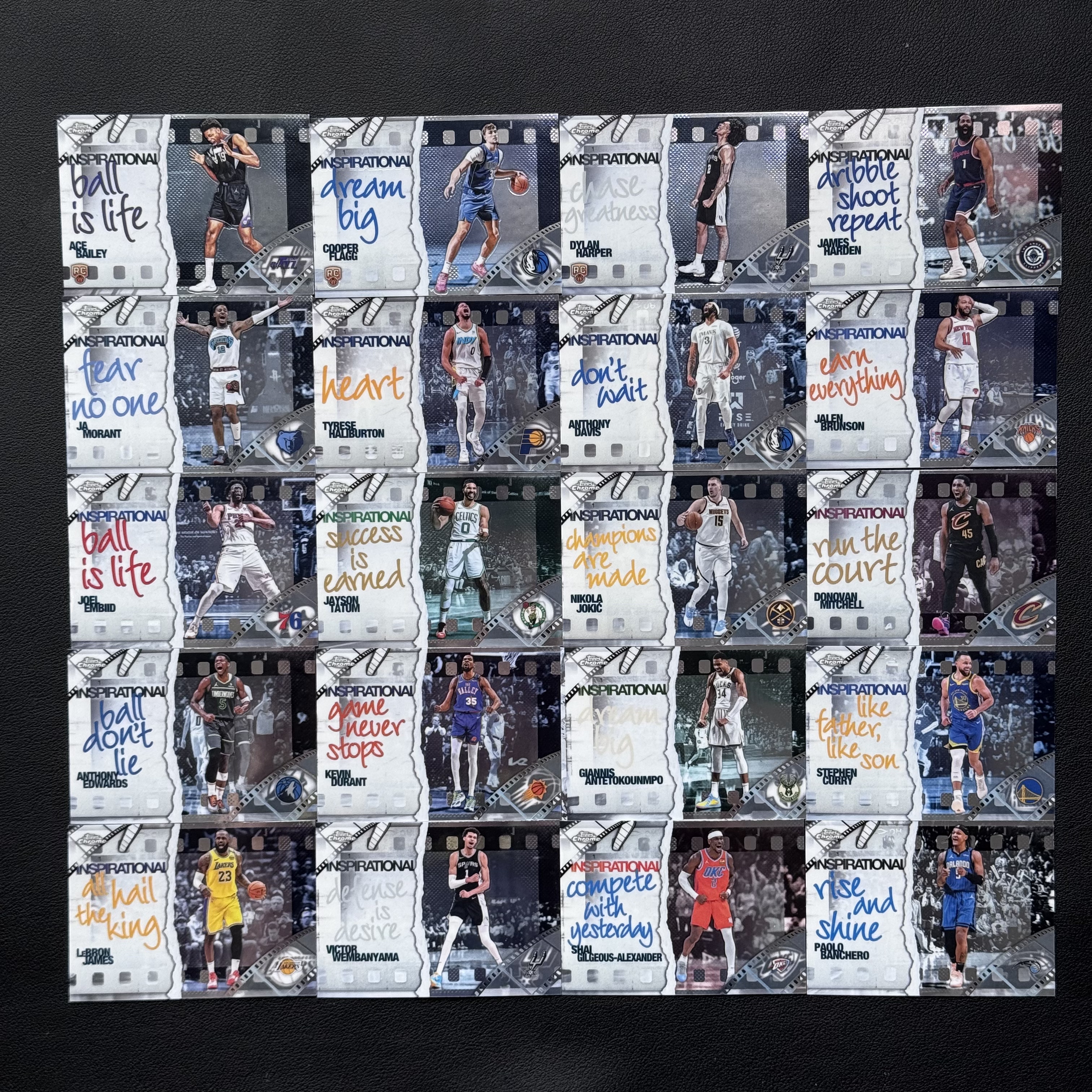 【2025年版 Topps Motto 新シリーズ】本格的なバスケットボールトレーディングカードコレクション - 誕生日プレゼント